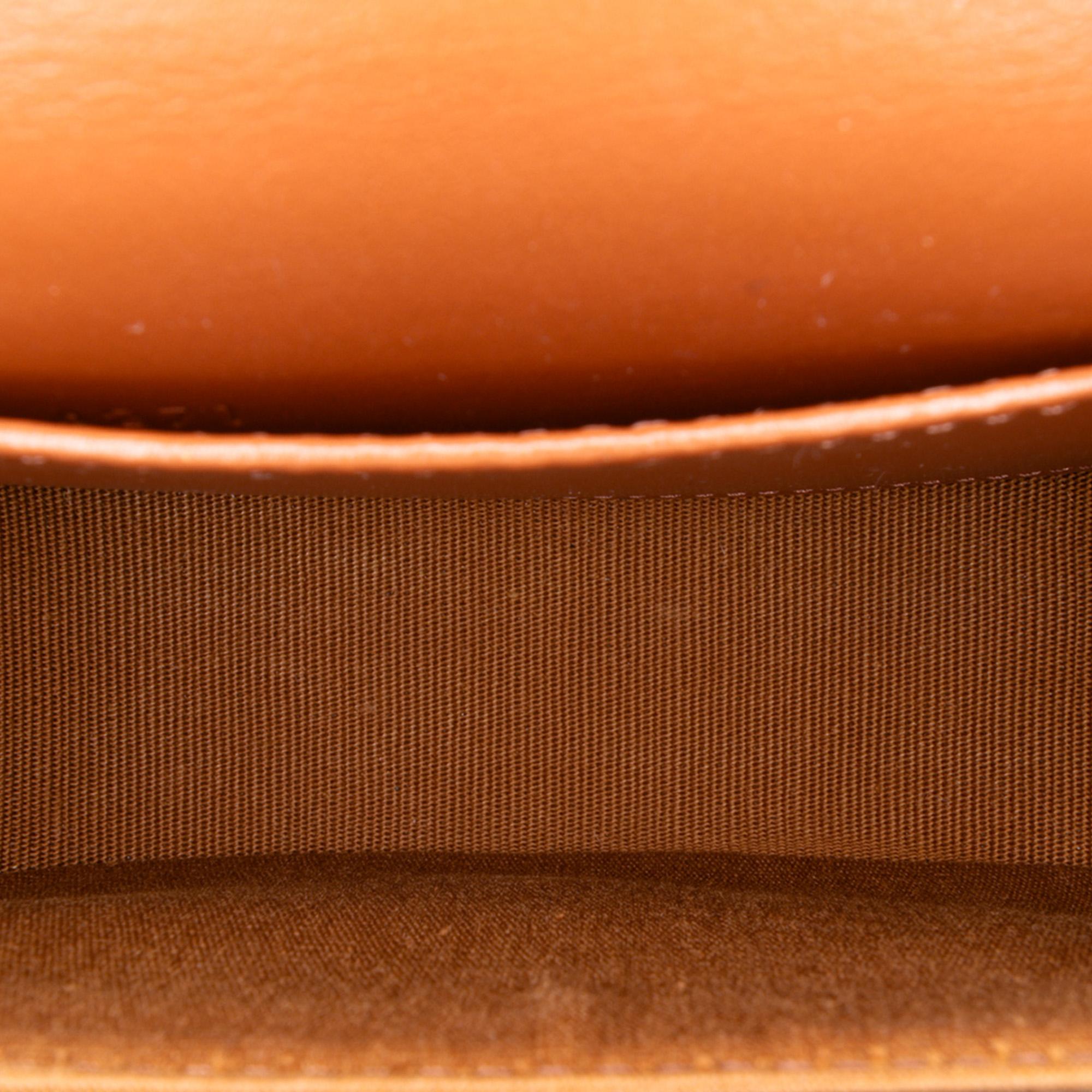 Celine Mini Triomphe Coated Canvas Triomphe Crossbody