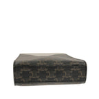 Celine Mini Triomphe Coated Canvas Vertical Cabas Satchel
