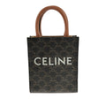 Celine Mini Triomphe Coated Canvas Vertical Cabas Satchel