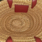 Celine Mini Triomphe Raffia Classic Panier