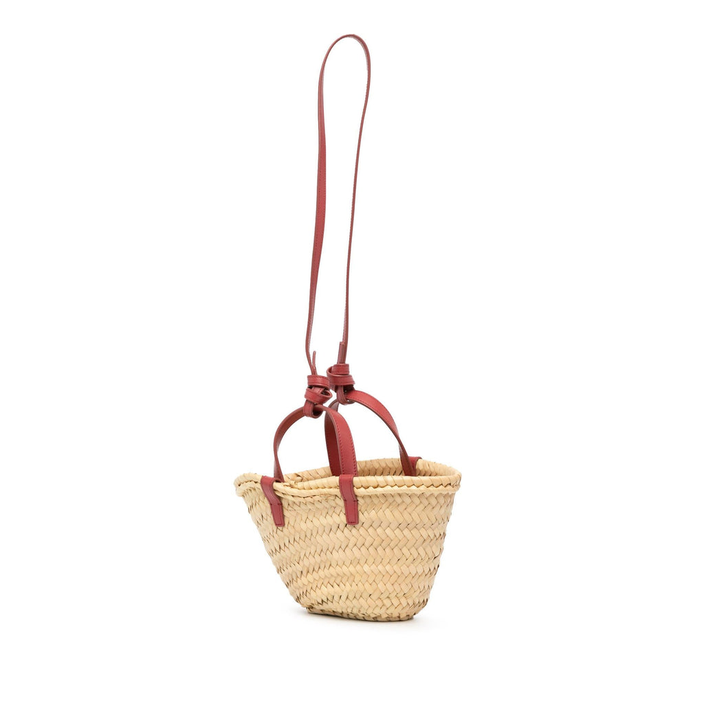 Celine Mini Triomphe Raffia Classic Panier
