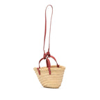 Celine Mini Triomphe Raffia Classic Panier