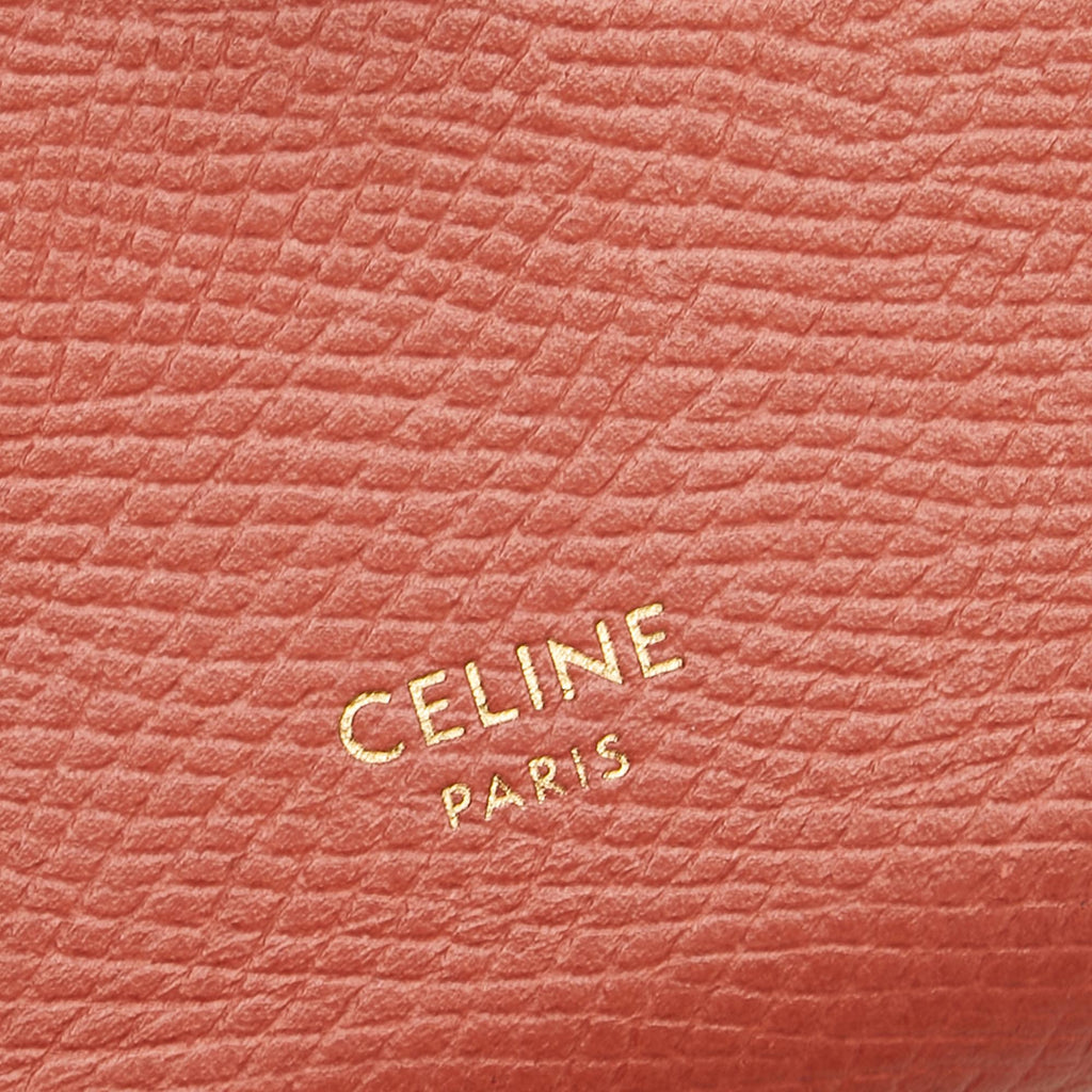 Celine Multifunction Strap Leather Wallet (SHG-34868)