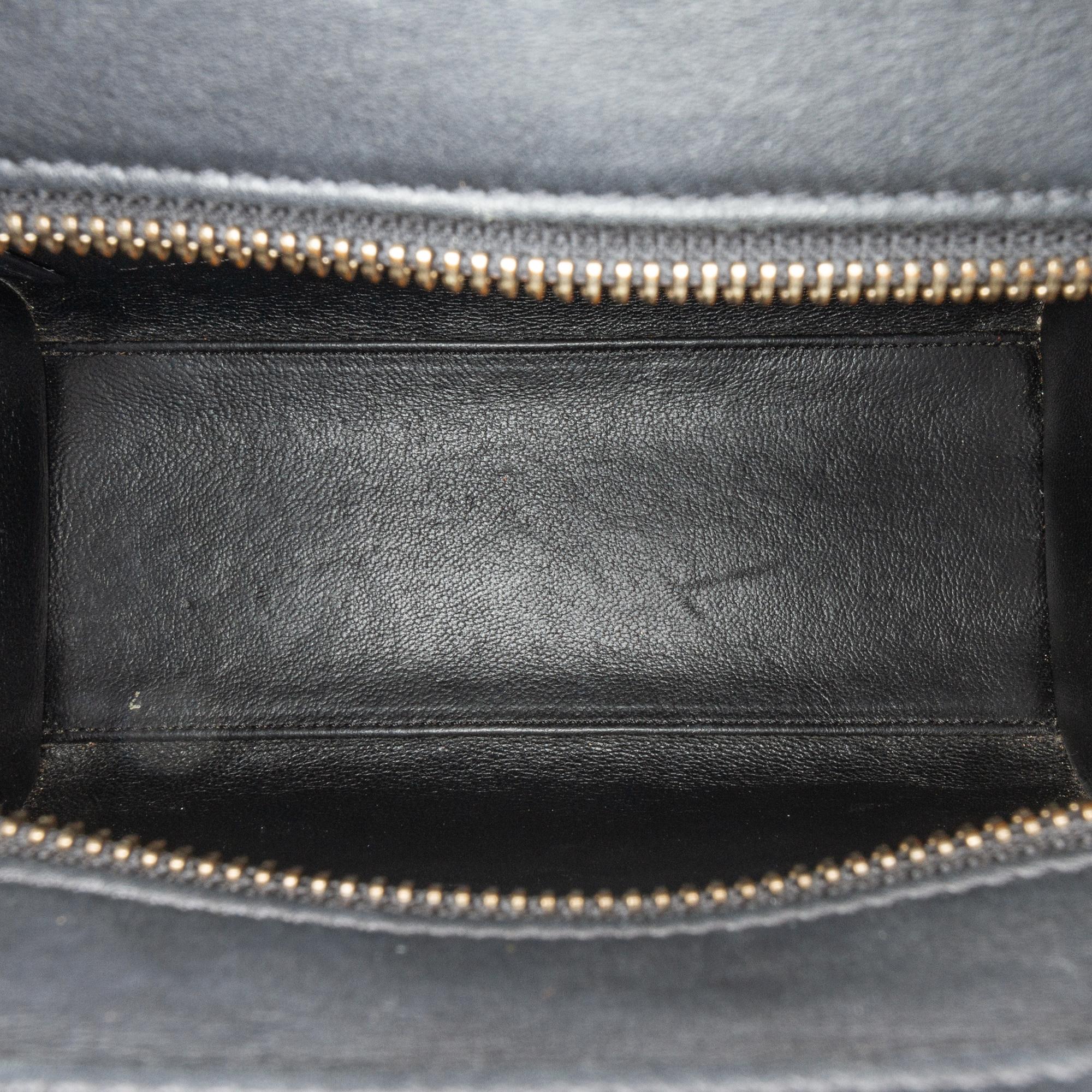 Celine Nano Bicolor Luggage Tote (SHG-z9F6Hj)