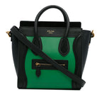 Celine Nano Bicolor Luggage (SHG-FsvhFg)