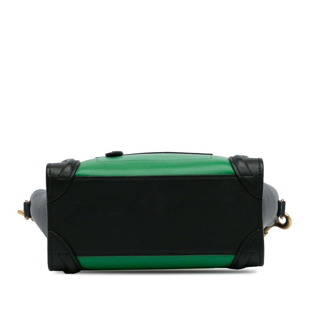 Celine Nano Bicolor Luggage (SHG-FsvhFg)