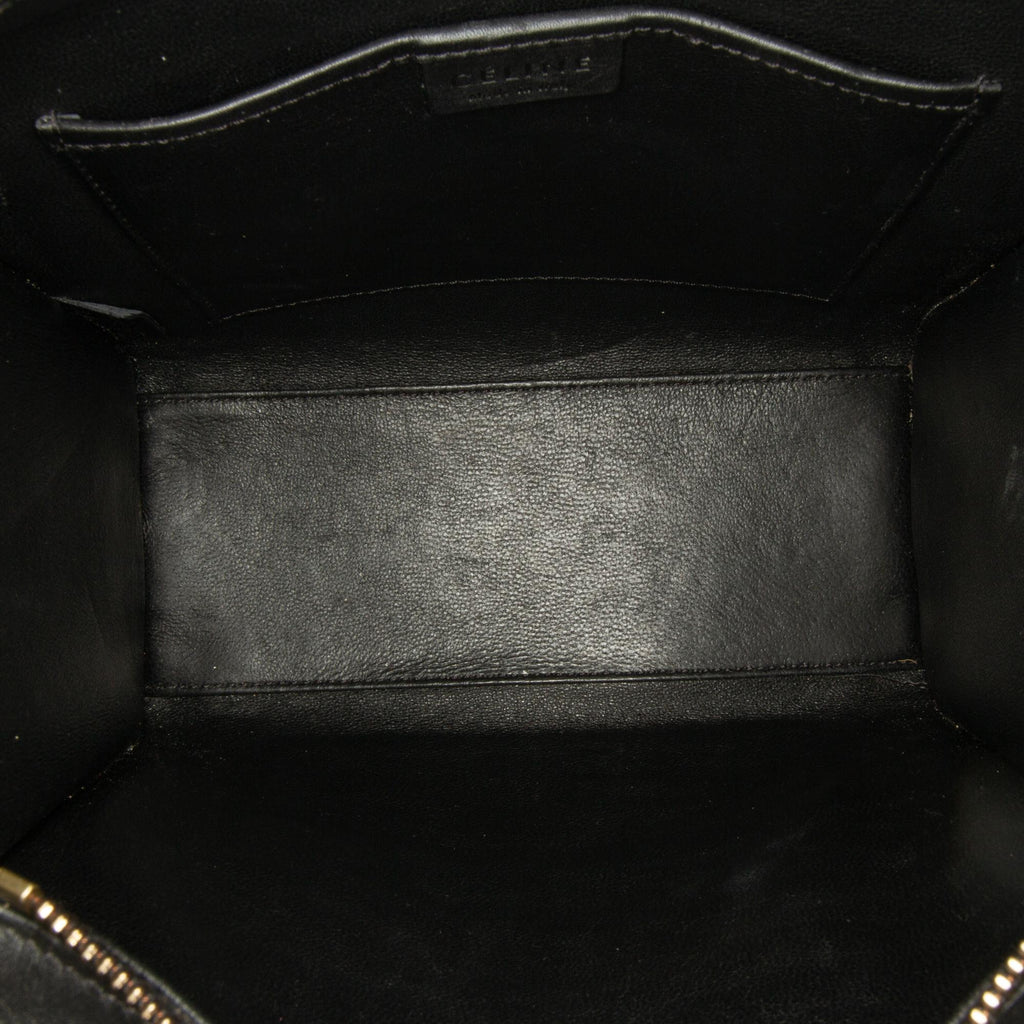 Celine Nano Bicolor Luggage (SHG-FsvhFg)