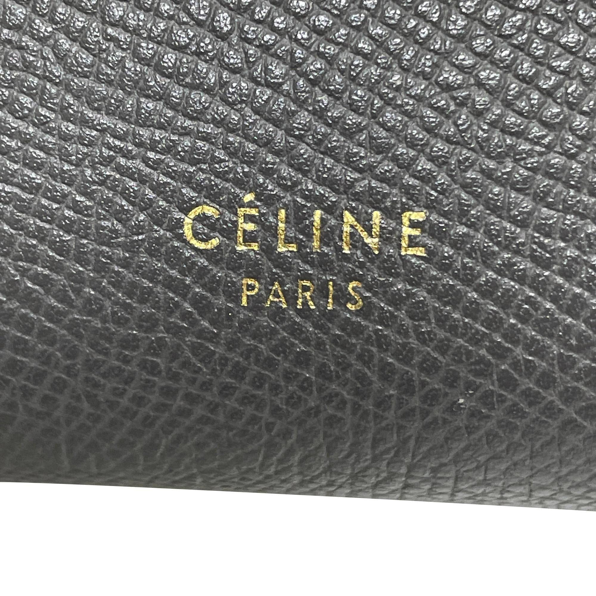 Celine Nano Grained Calfskin Belt Bag (SHG-7k46Cg)