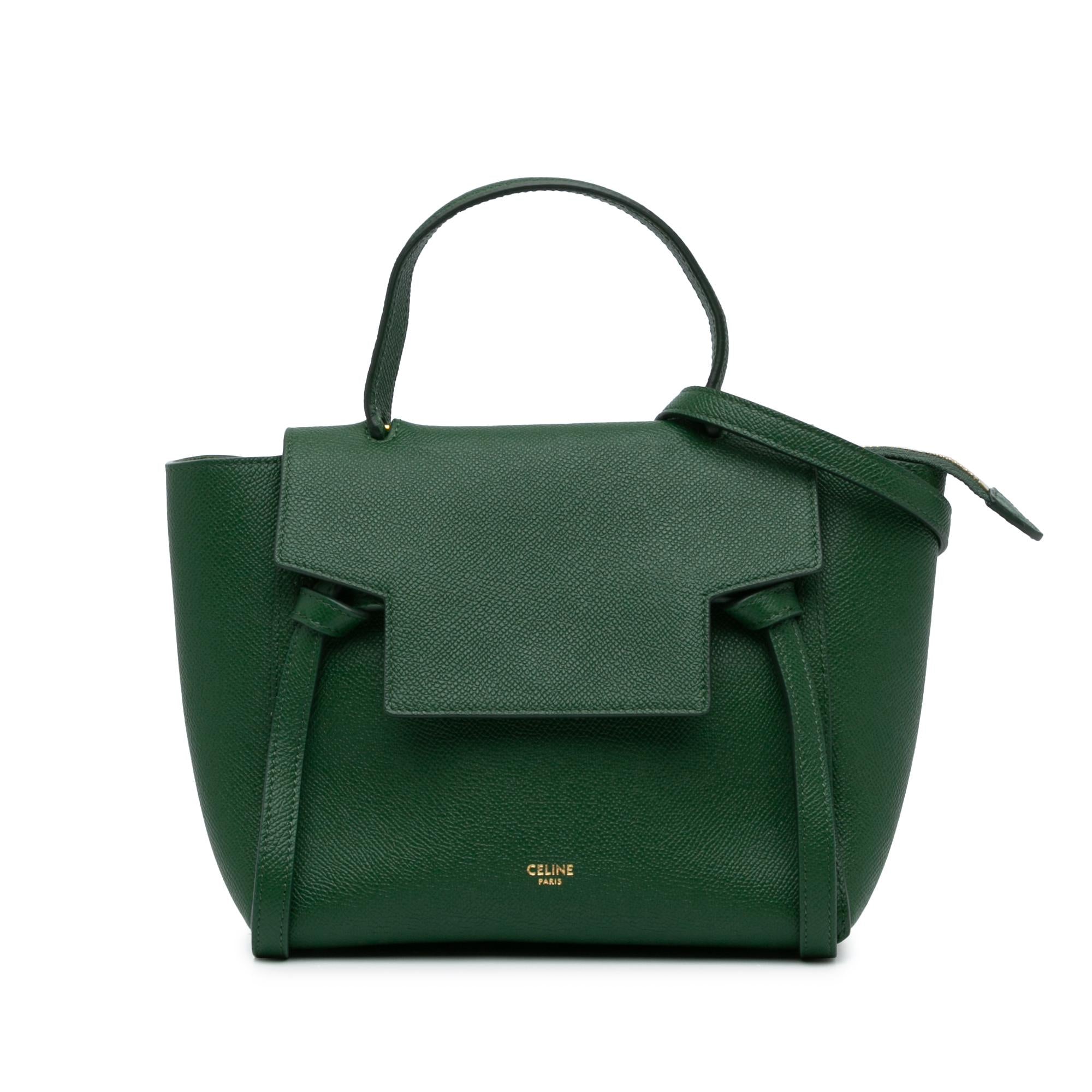 Celine Nano Grained Calfskin Belt Bag