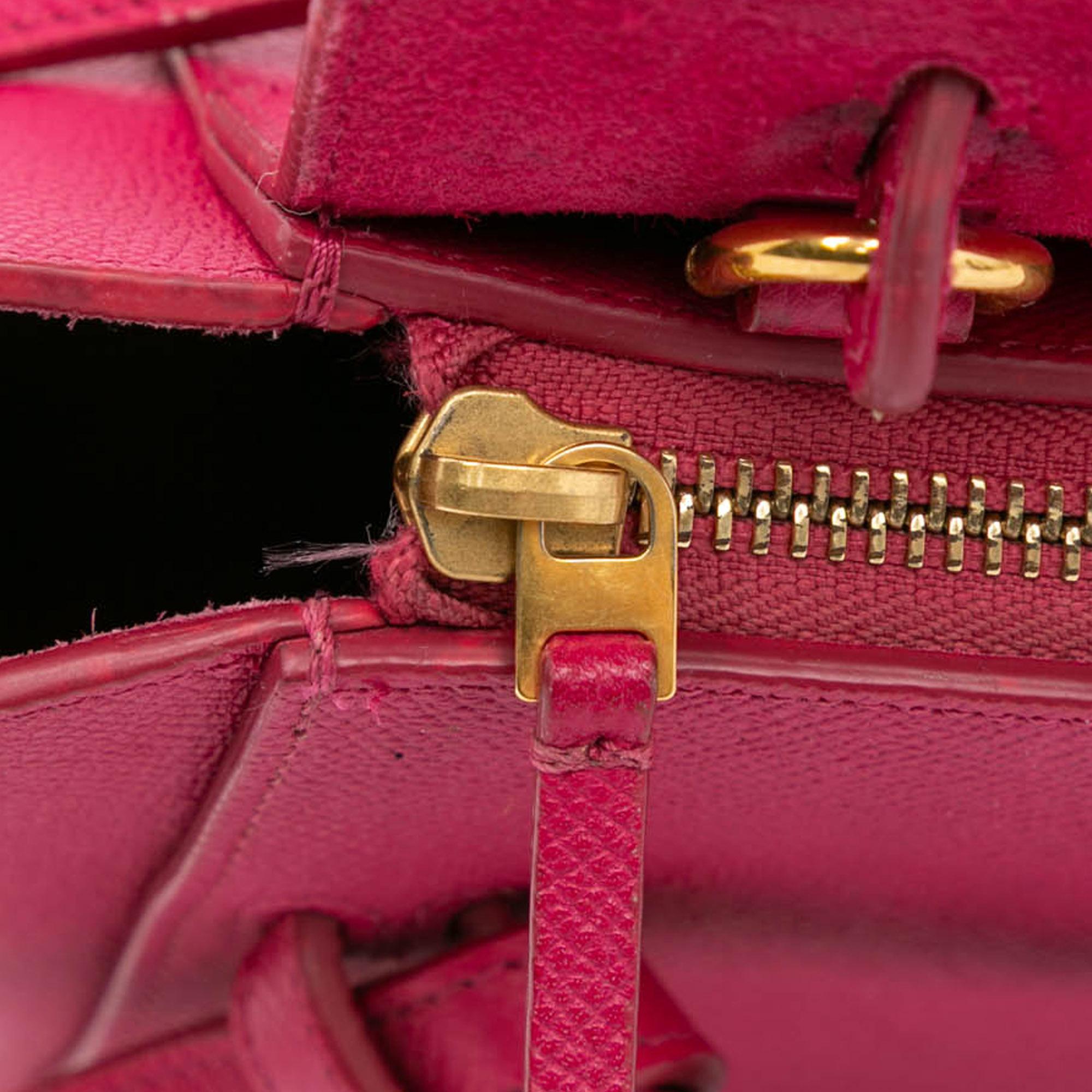 Celine Nano Grained Calfskin Belt Bag