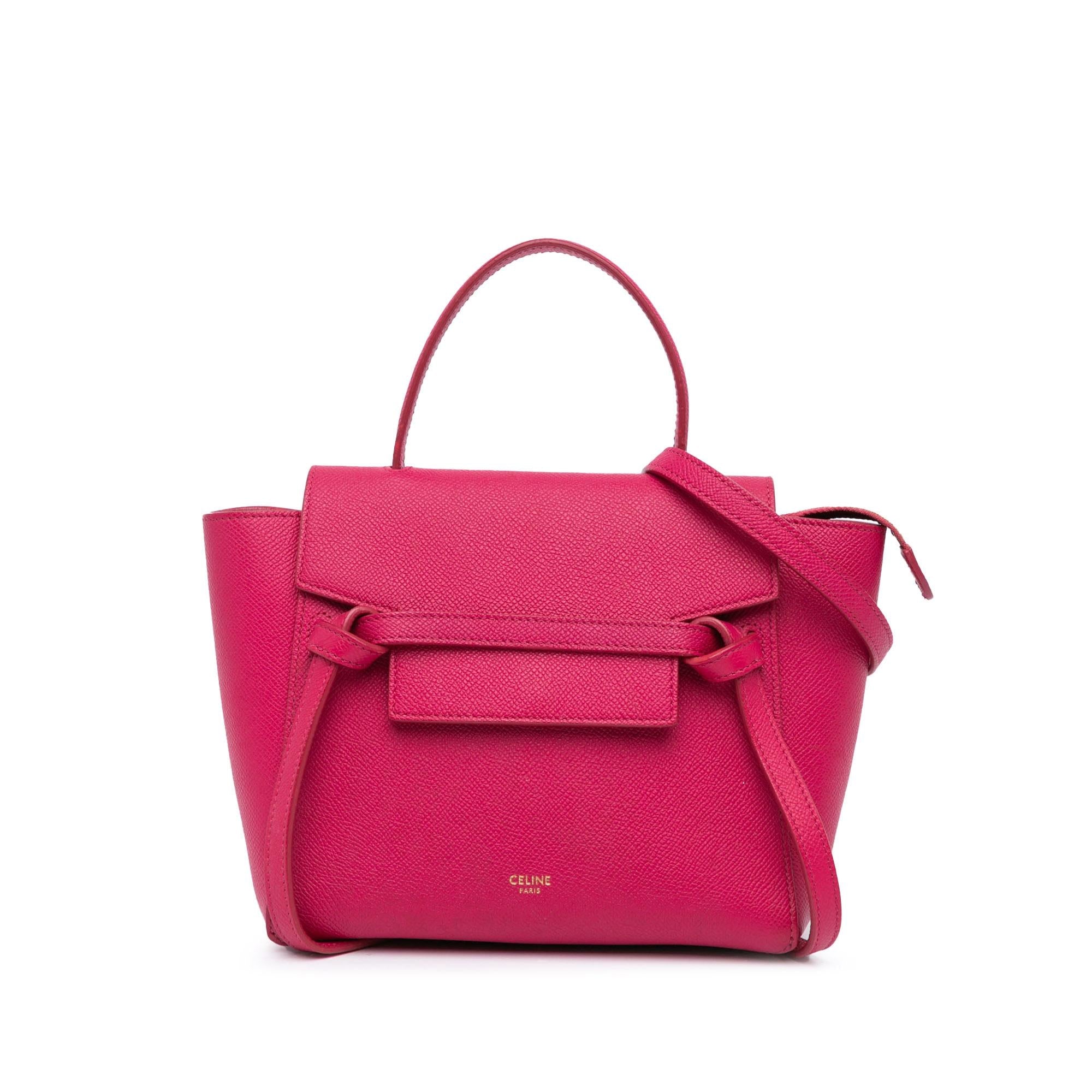 Celine Nano Grained Calfskin Belt Bag