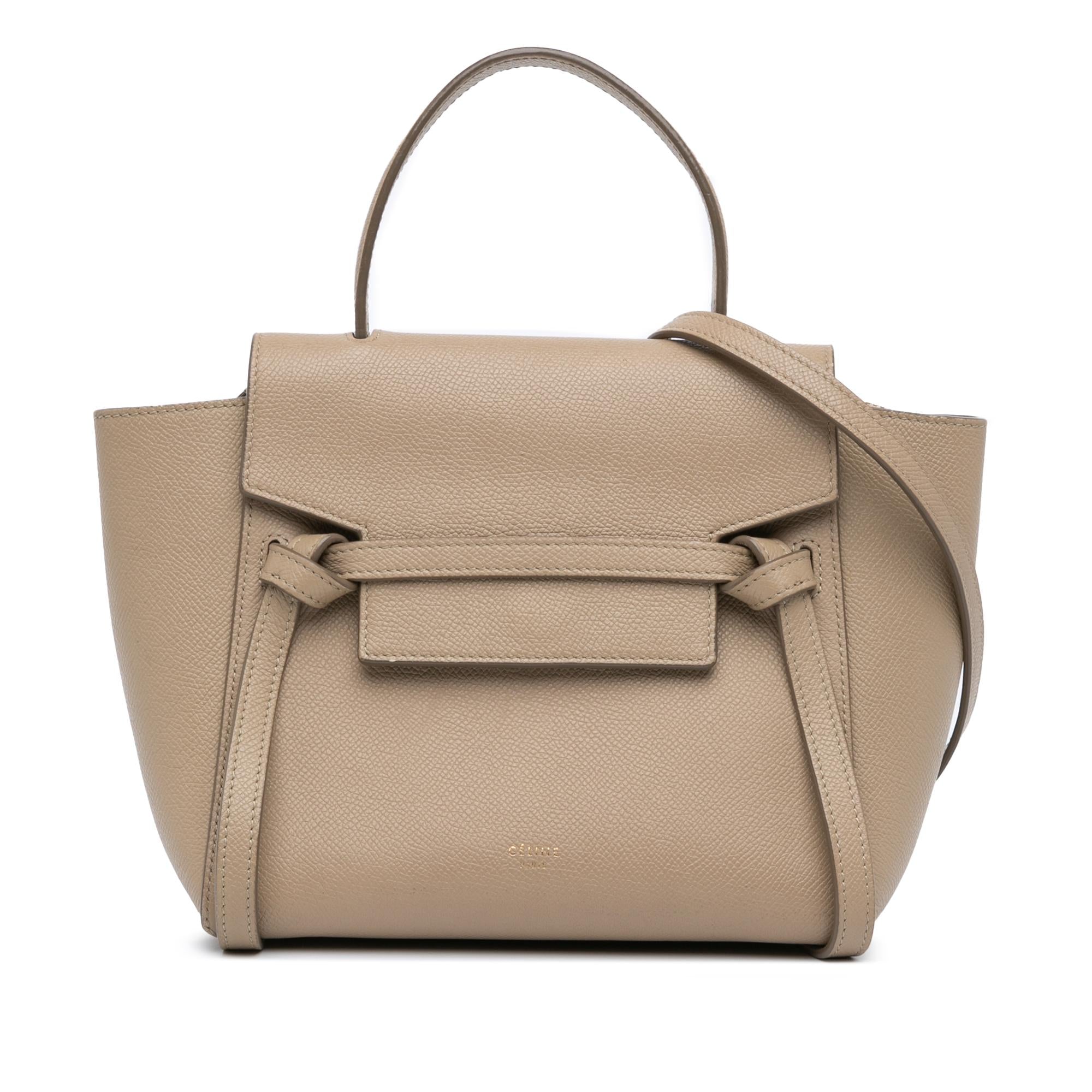 Celine Nano Grained Calfskin Belt Bag