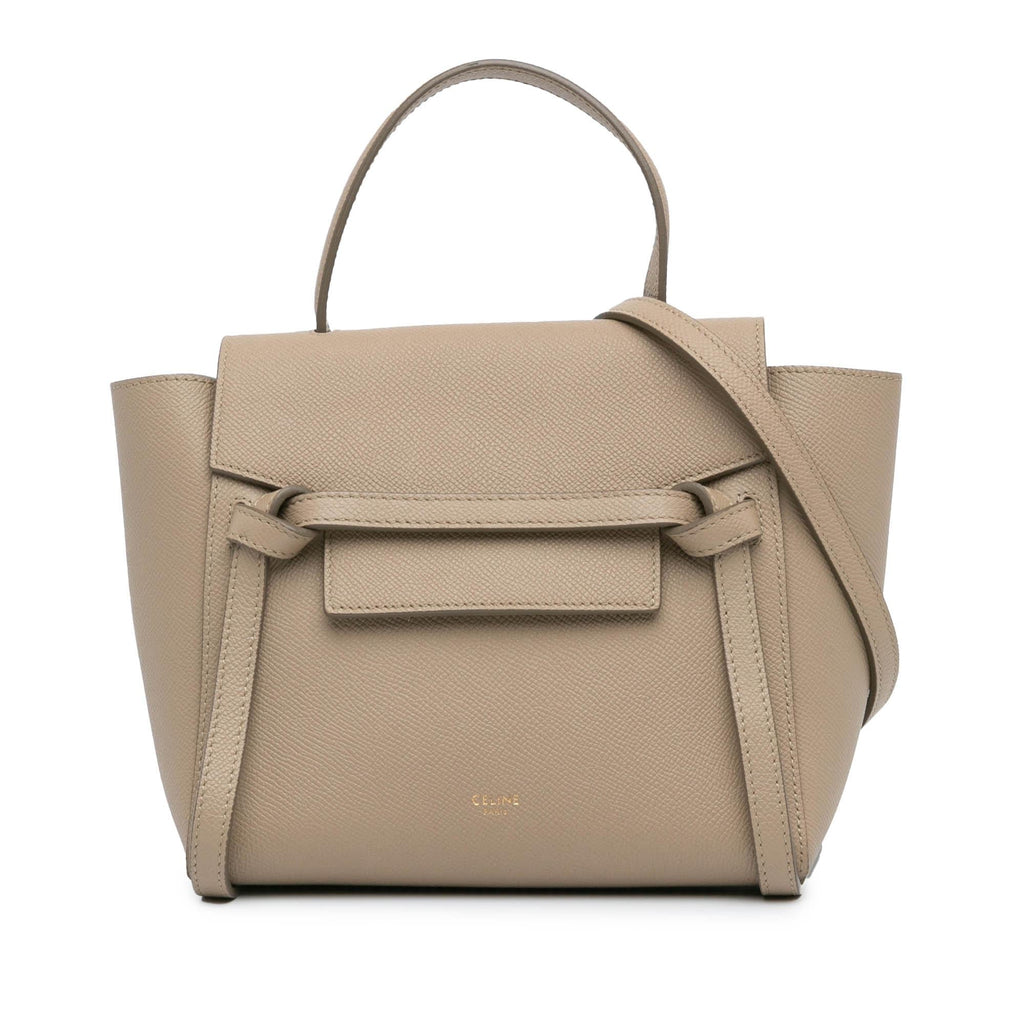 Celine Nano Grained Calfskin Belt Bag