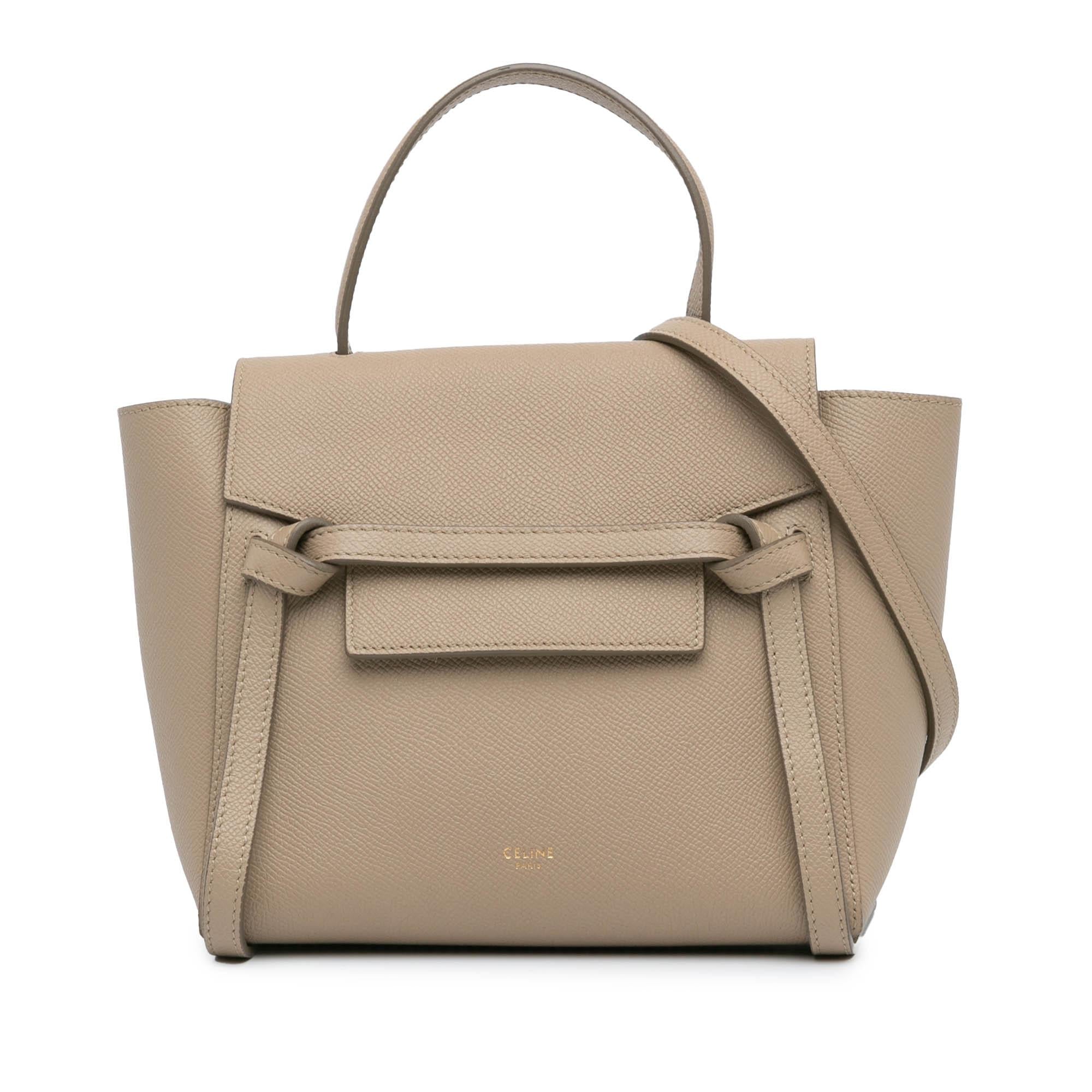 Celine Nano Grained Calfskin Belt Bag