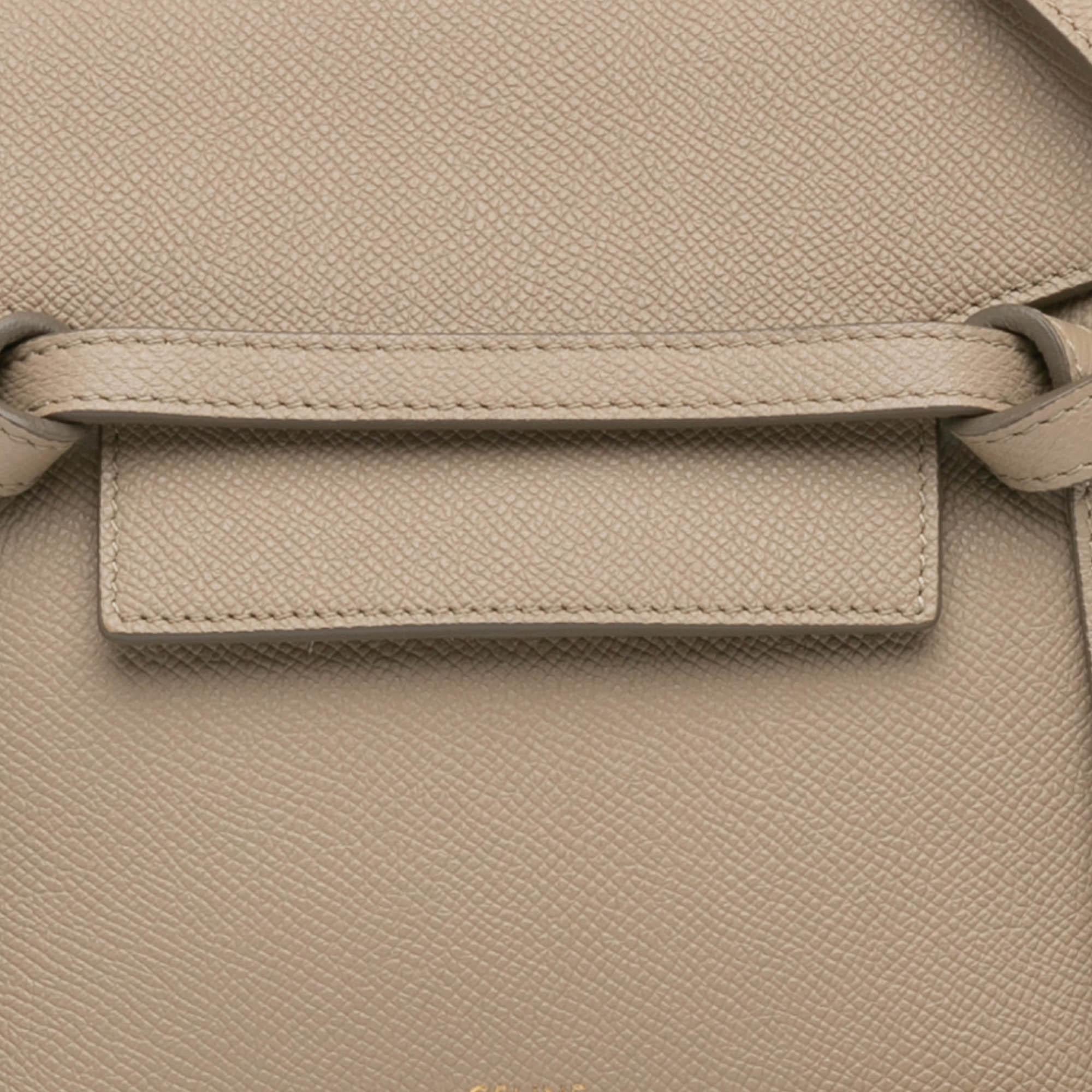 Celine Nano Grained Calfskin Belt Bag