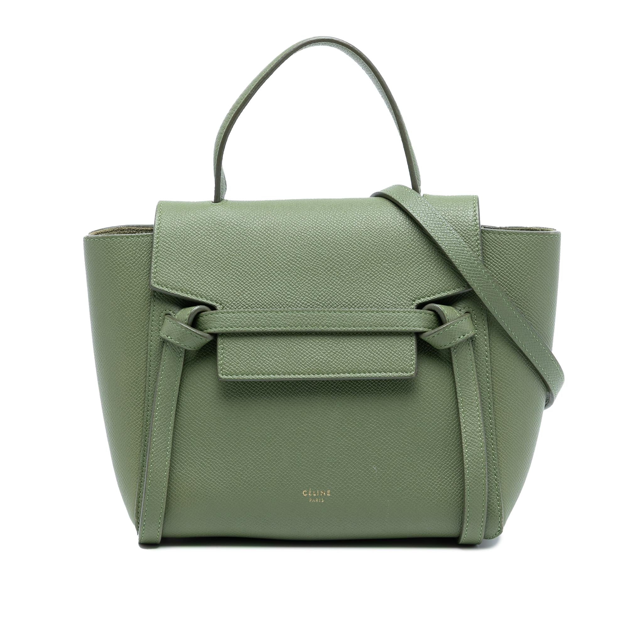 Celine Nano Grained Calfskin Belt Bag