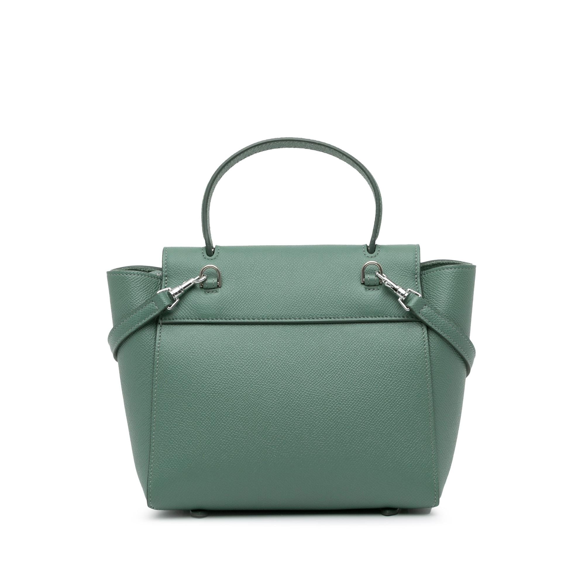Celine Nano Leather Belt Satchel (SHG-DYRpoN)