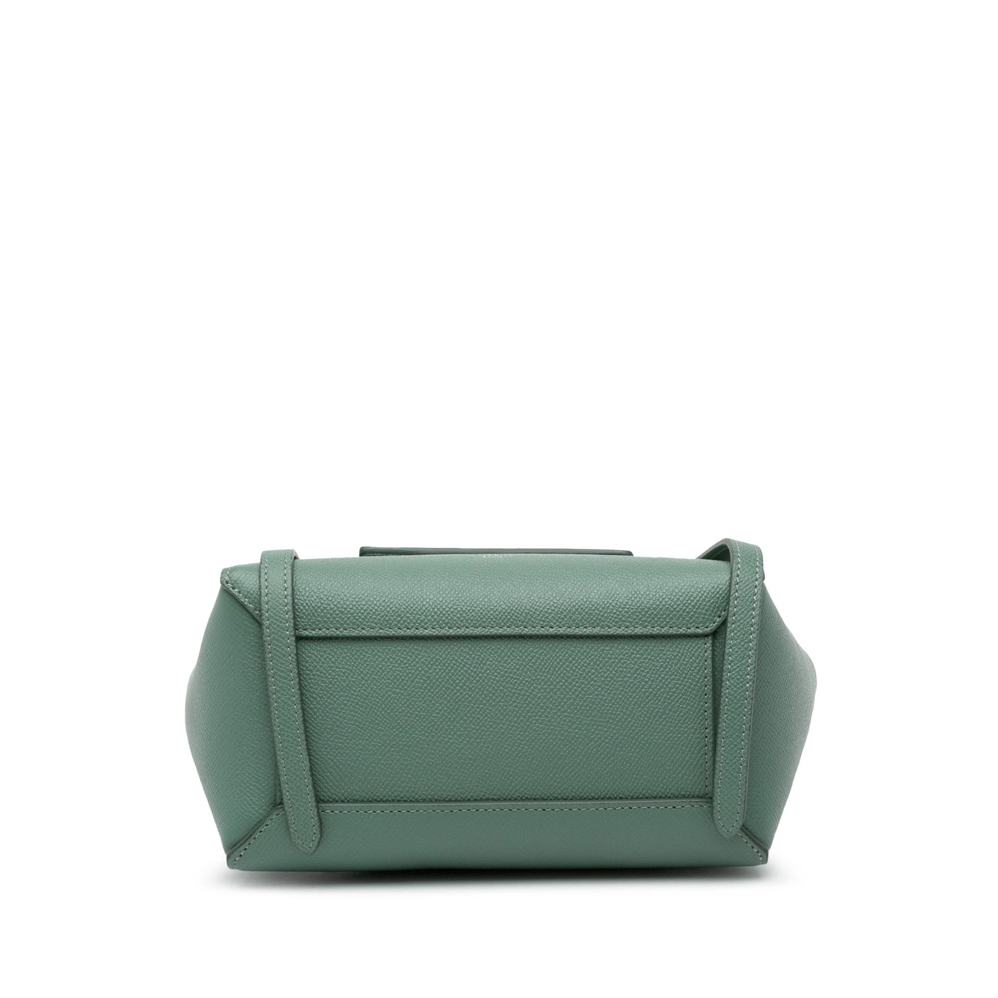 Celine Nano Leather Belt Satchel (SHG-DYRpoN)