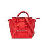Celine Nano Leather Luggage Tote