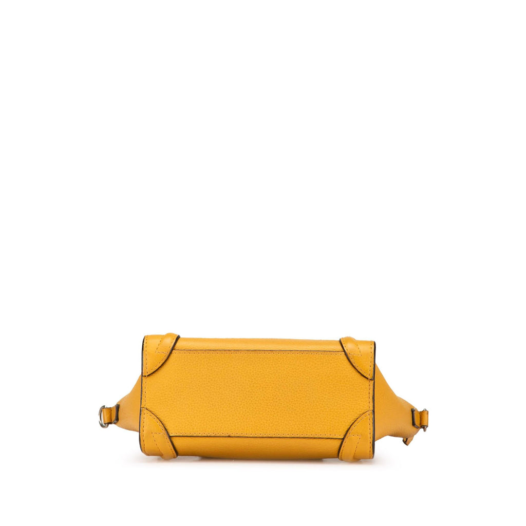 Celine Nano Leather Luggage Tote