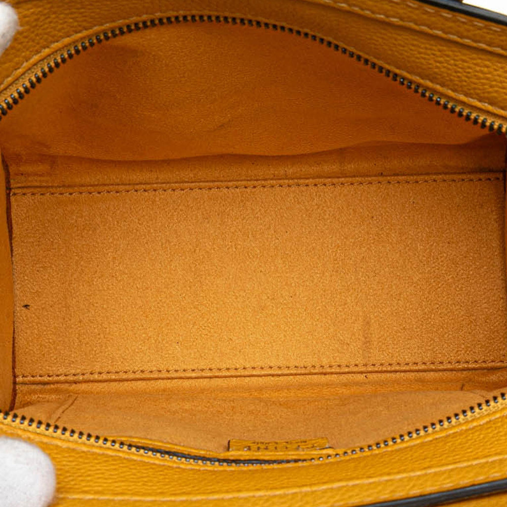Celine Nano Leather Luggage Tote
