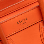 Celine Nano Leather Luggage Tote