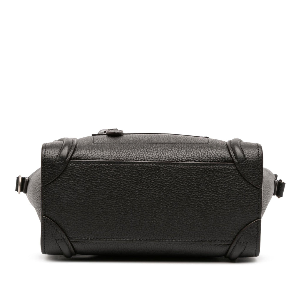 Celine Nano Leather Luggage Tote