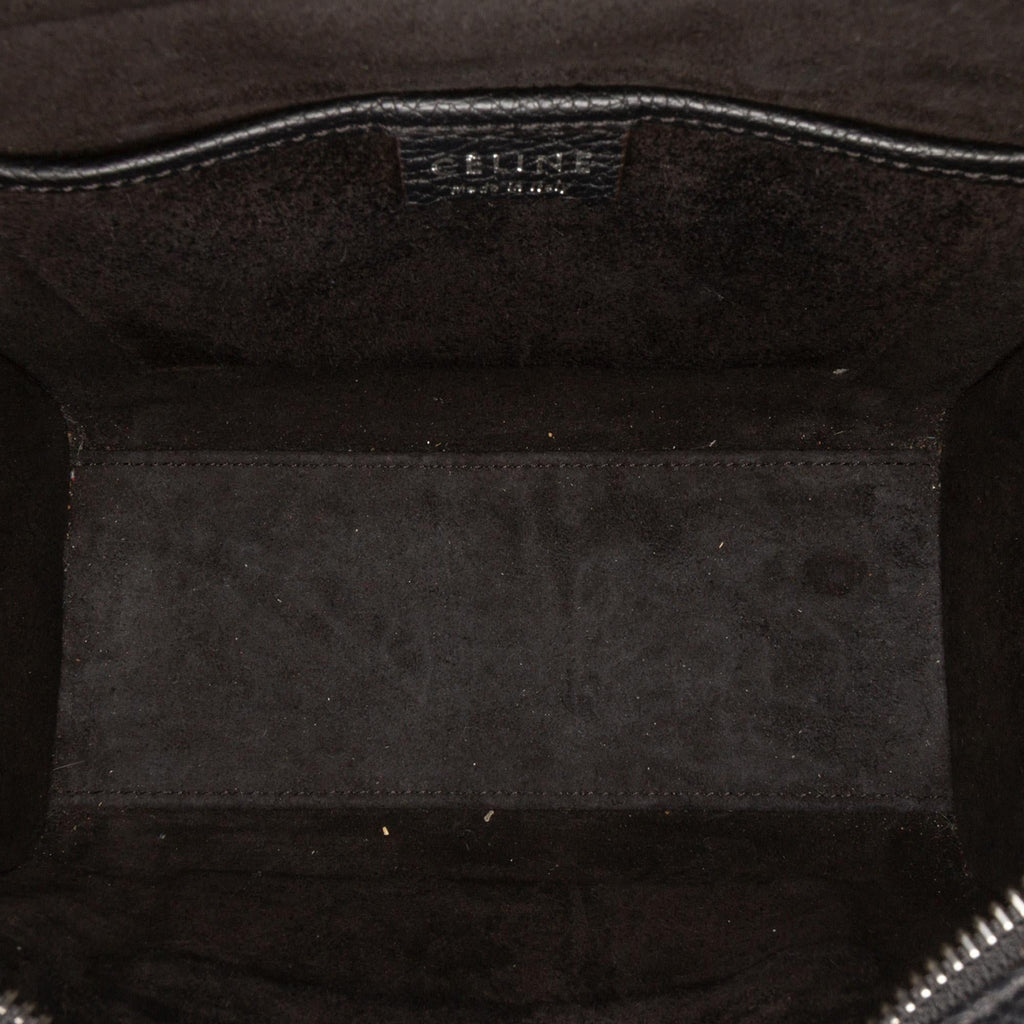 Celine Nano Leather Luggage Tote