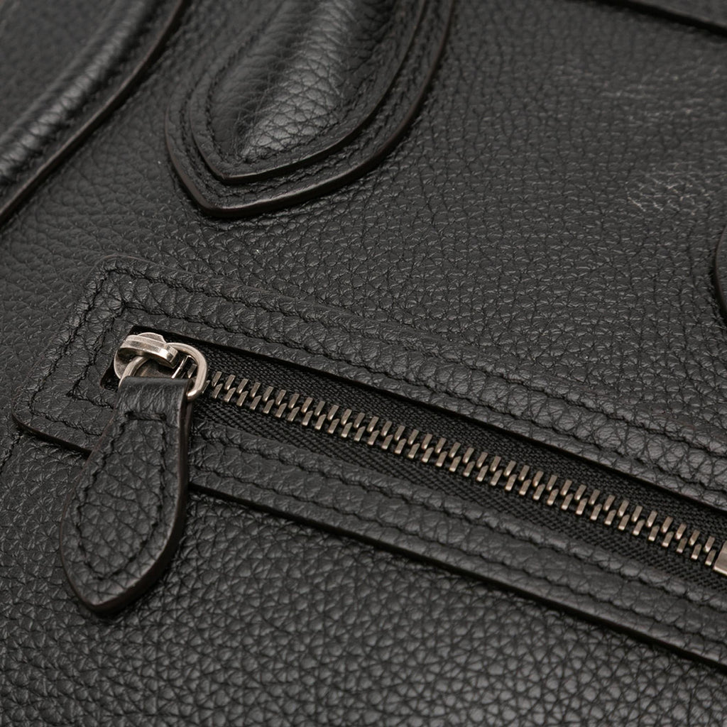 Celine Nano Leather Luggage Tote