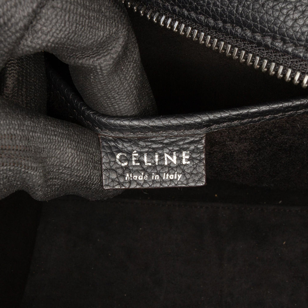 Celine Nano Leather Luggage Tote