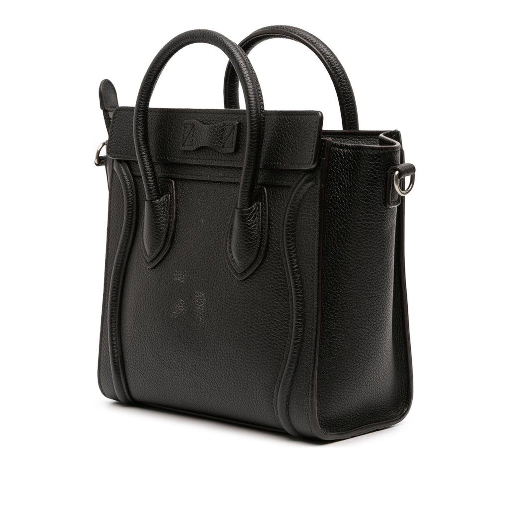 Celine Nano Leather Luggage Tote