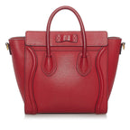 Celine Nano Luggage Leather Satchel (SHG-30150)