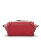 Celine Nano Luggage Leather Satchel (SHG-30150)