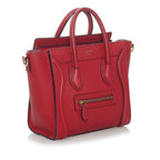Celine Nano Luggage Leather Satchel (SHG-30150)