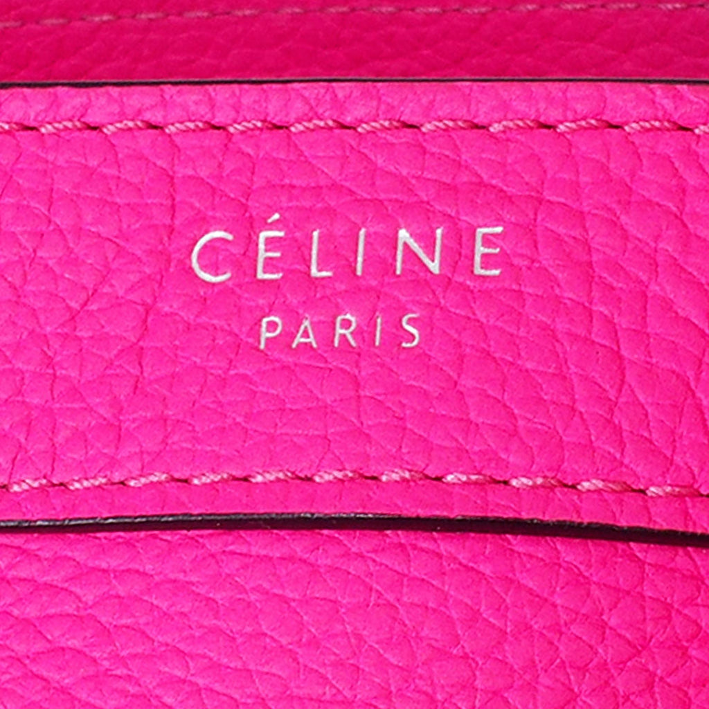 Celine Nano Luggage Leather Satchel (SHG-30973)