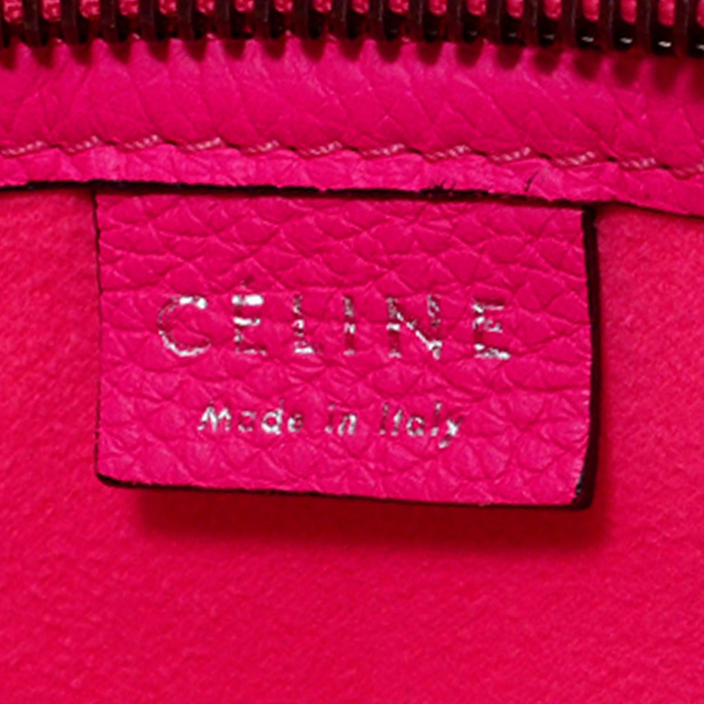 Celine Nano Luggage Leather Satchel (SHG-30973)