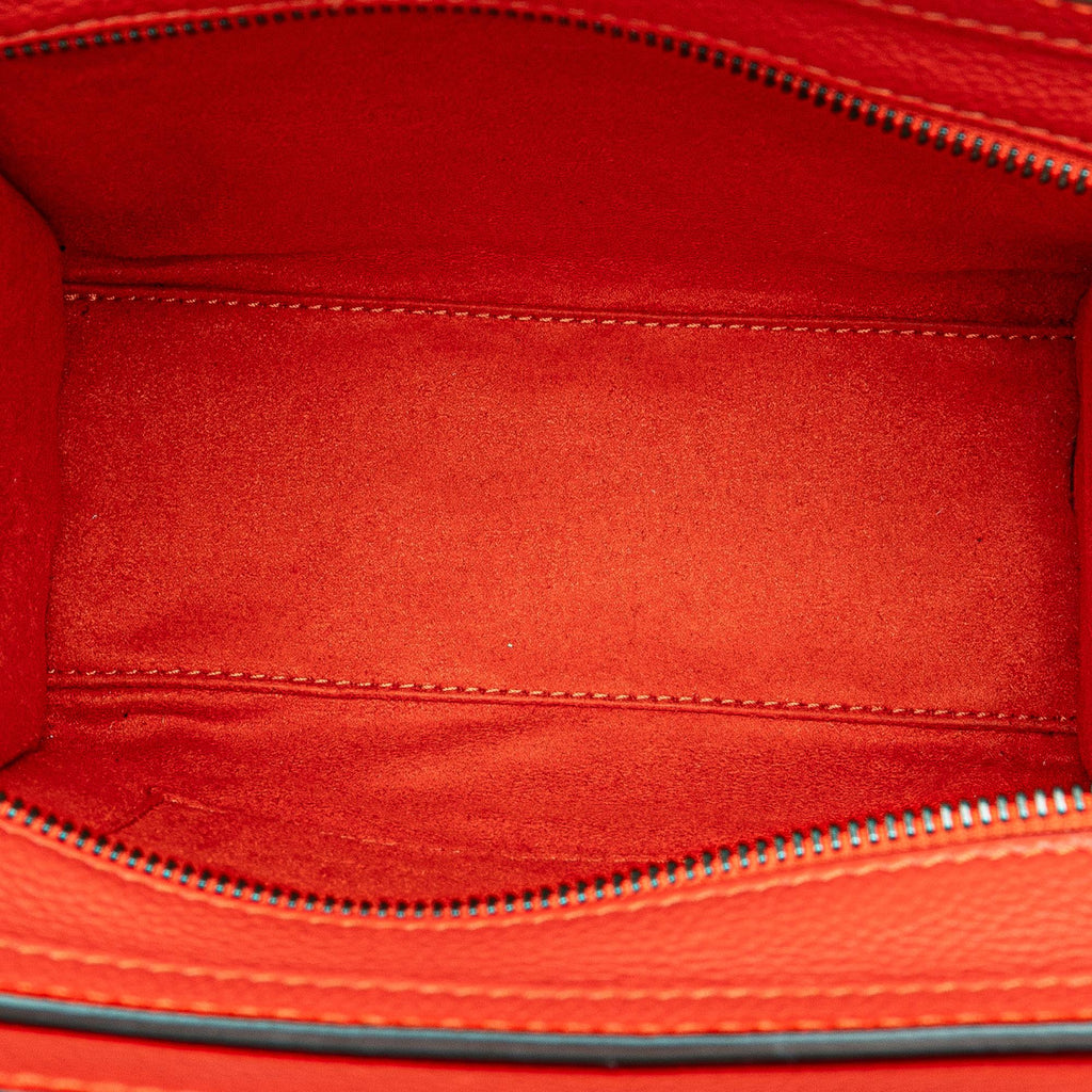 Celine Nano Luggage Tote Leather Satchel (SHG-lR60Qs)