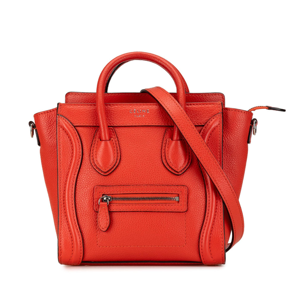 Celine Nano Luggage Tote Leather Satchel (SHG-lR60Qs)