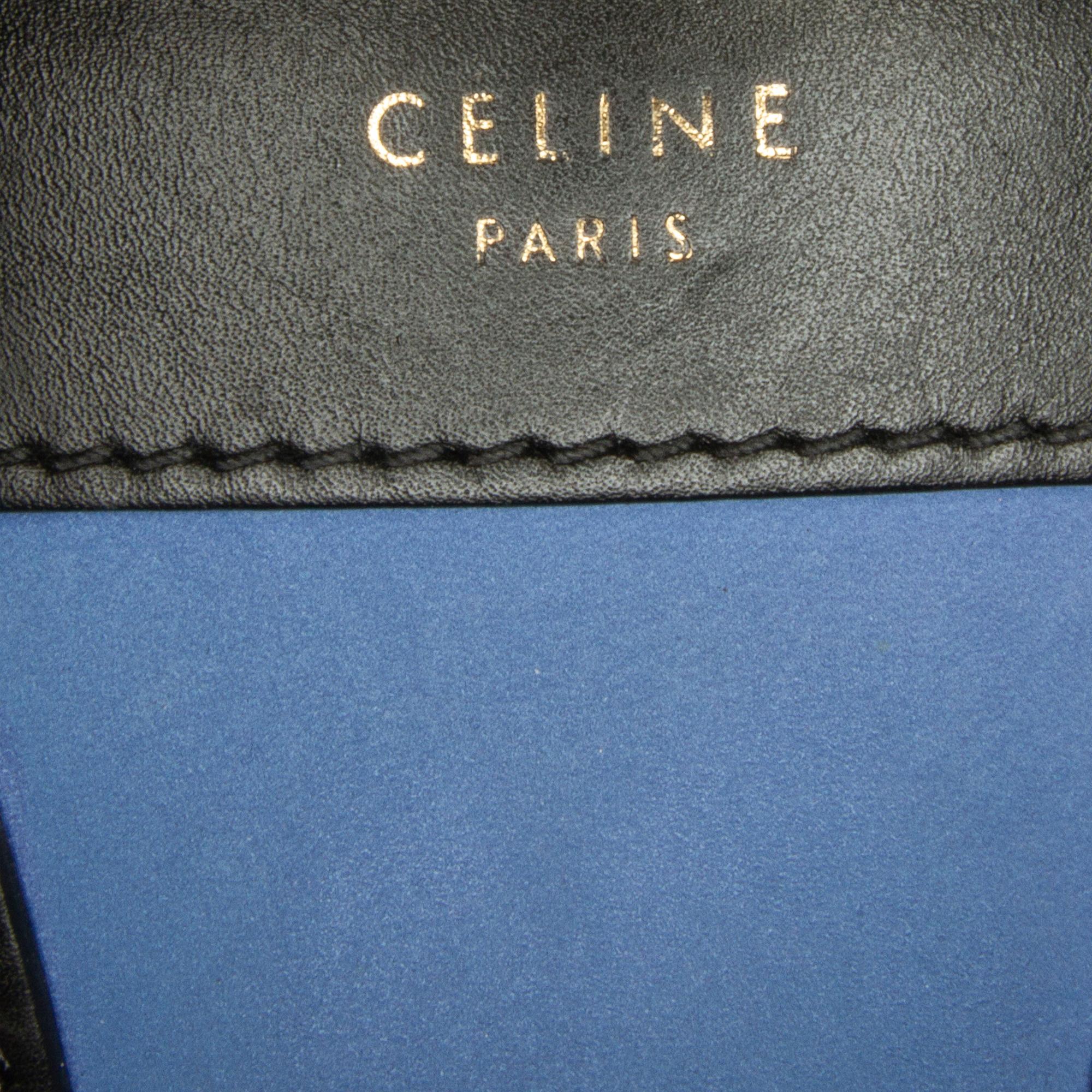 Celine Nano Luggage Tote Tricolor (SHG-LRGEnu)