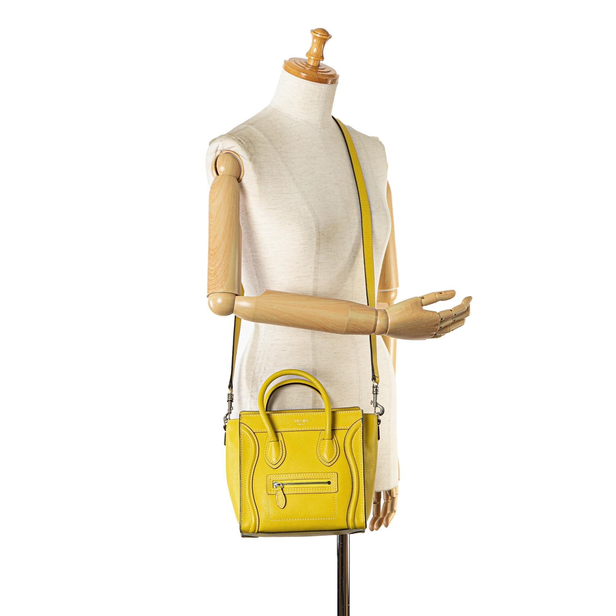 Celine Nano Luggage Tote (SHG-cgvnBp)