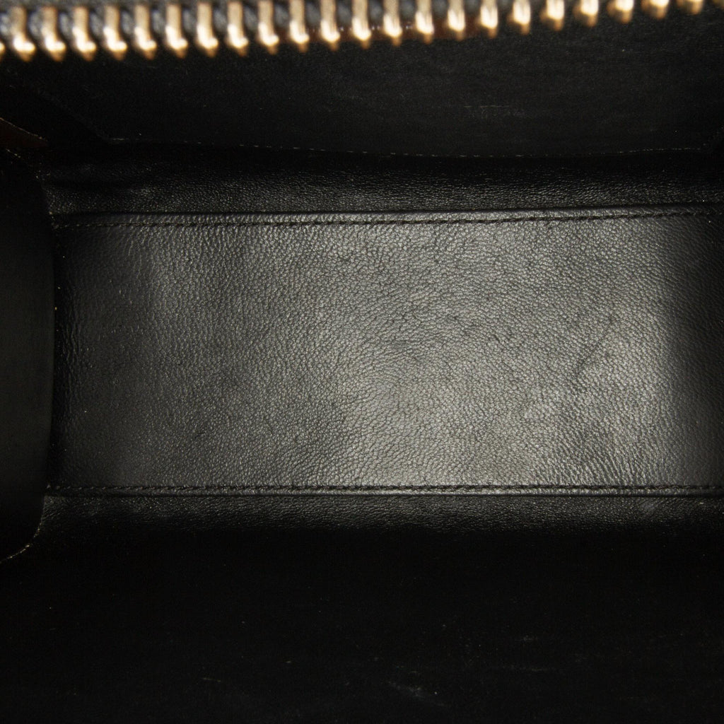 Celine Nano Luggage Tricolor Satchel (SHG-vc5USb)