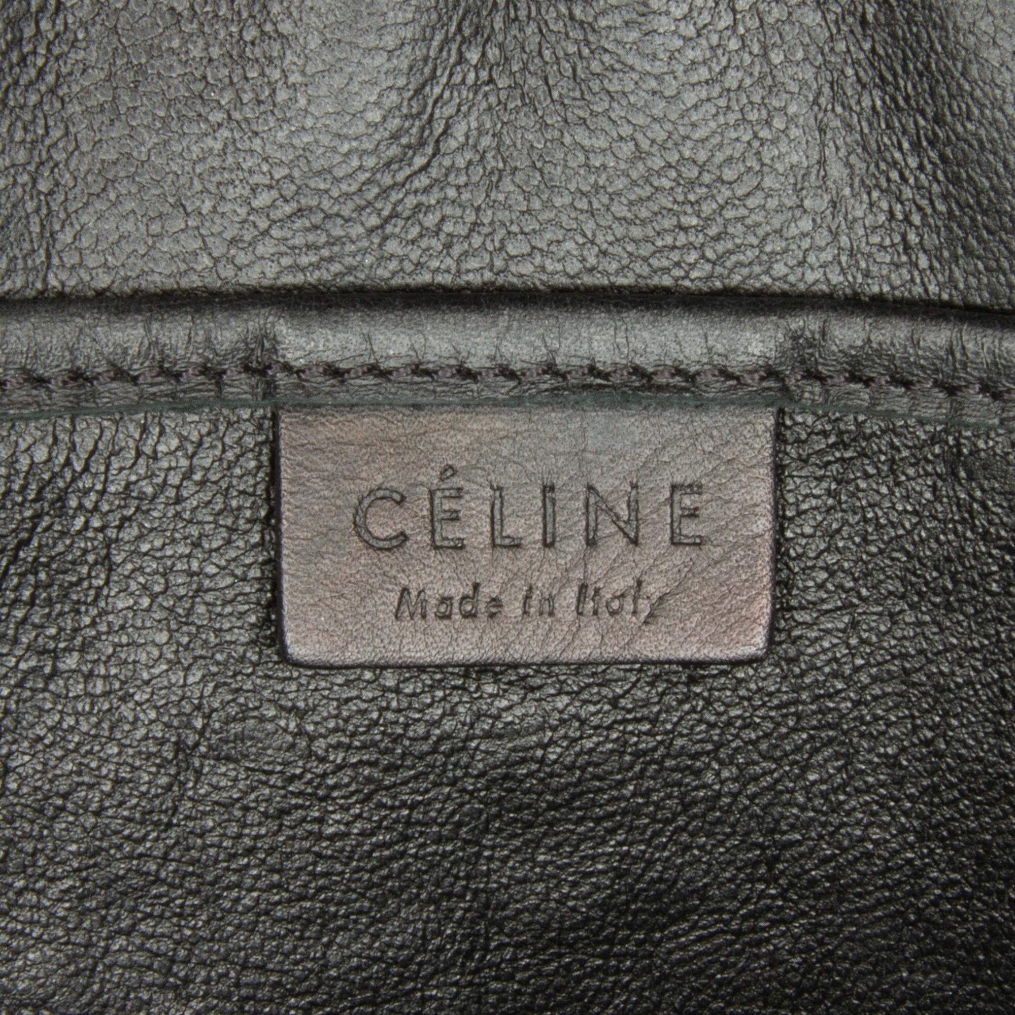 Celine Nano Luggage Tricolor Tote (SHG-jI7OEJ)