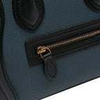 Celine Nano Tricolor Leather Luggage Tote