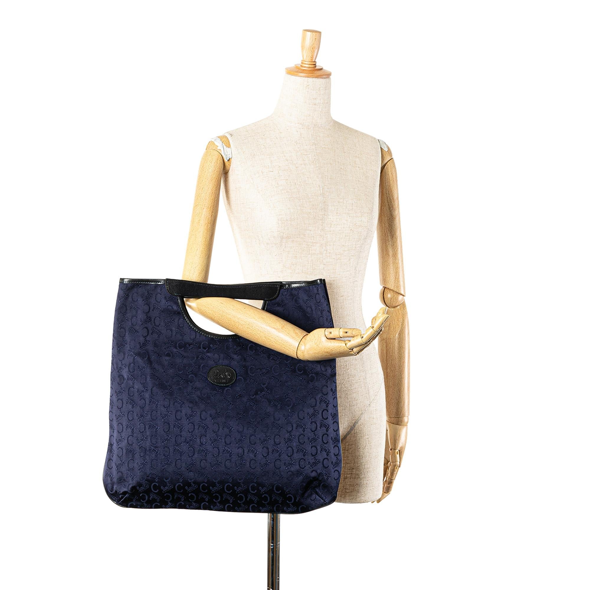 Celine Noevir C Macadam Canvas Tote (SHG-lVRXth)