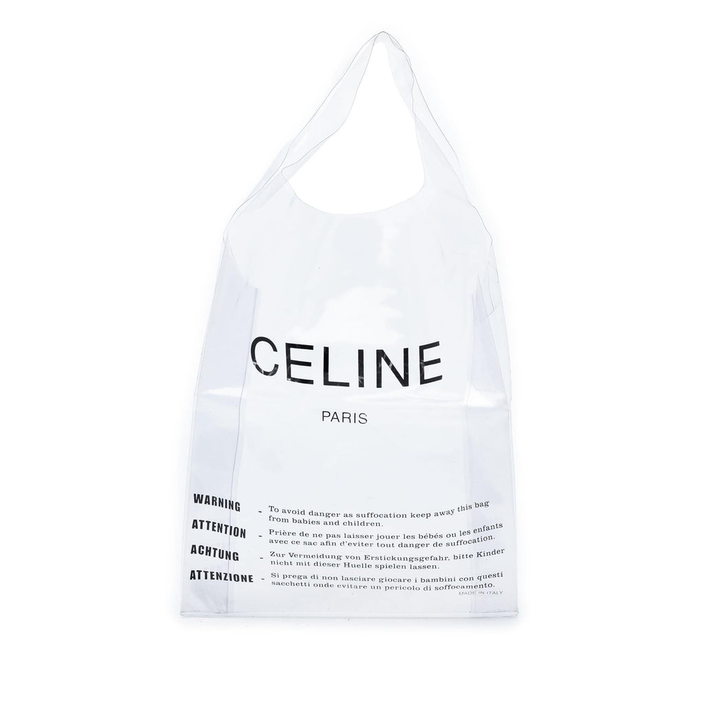 Celine PVC Shopping Tote