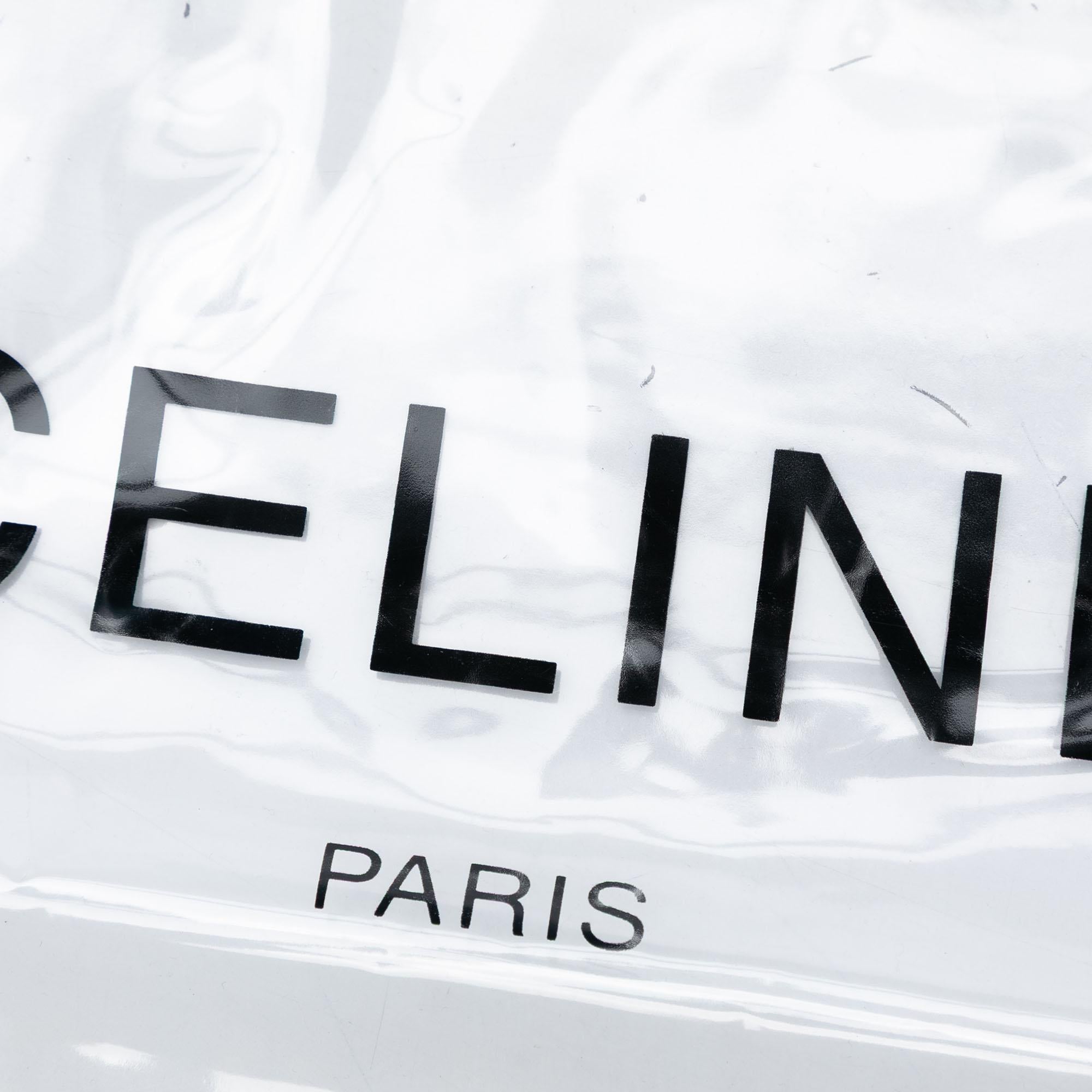 Celine PVC Shopping Tote