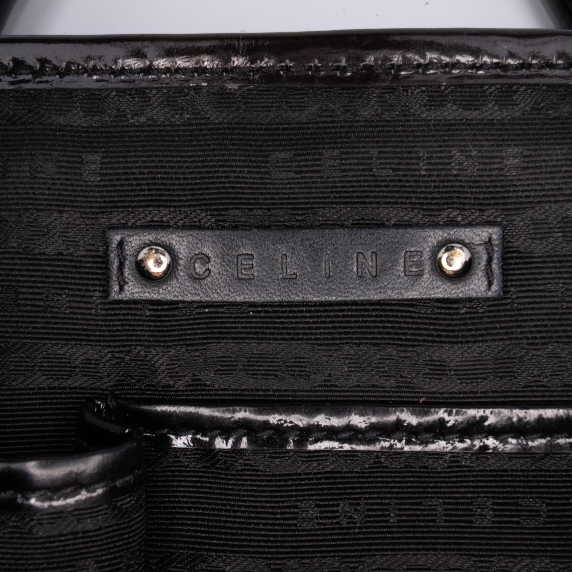 Celine Patent Boogie Handbag