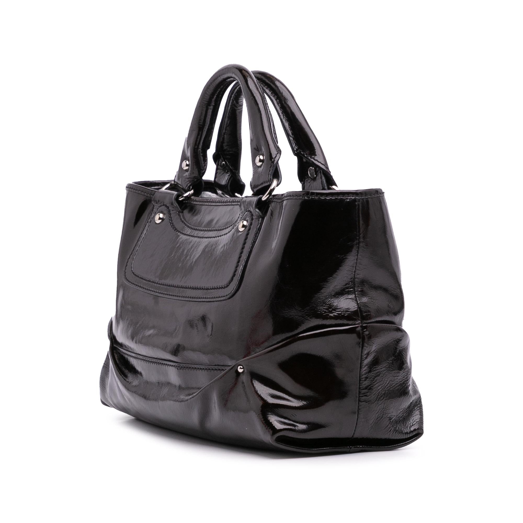 Celine Patent Boogie Handbag