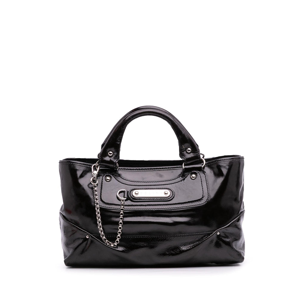 Celine Patent Boogie Handbag