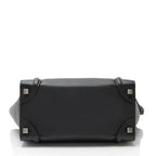 Celine Pebbled Leather Micro Luggage Tote